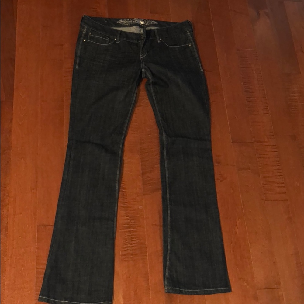 Express boot cut jeans